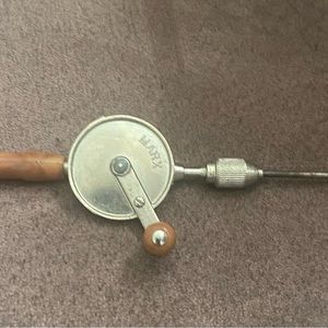 Vintage 1960s Marx Toy Miniature Drill!